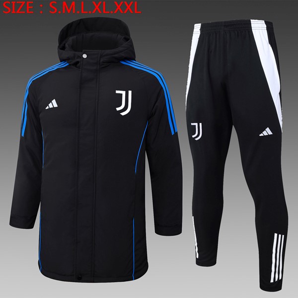 Abrigo Juventus Conjunto Completo 2024/25 Negro